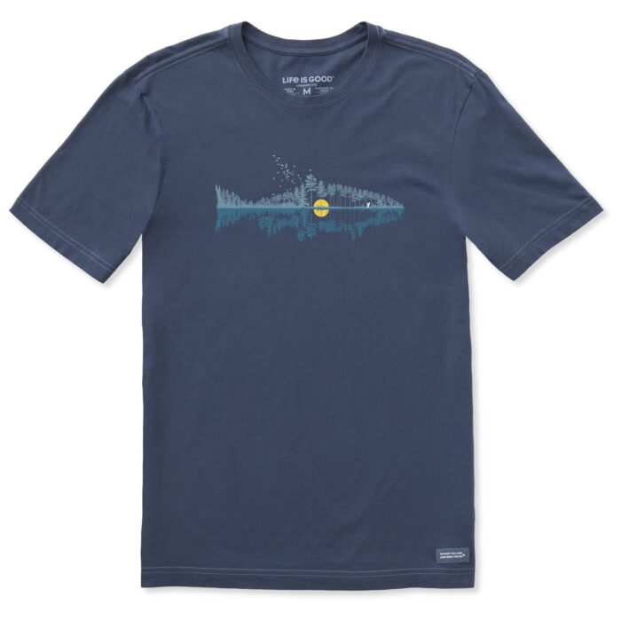 Men's Fishscape Short Sleeve Crusher-LITE Slim Fit Tee - Image 3
